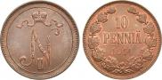 10 pennia 1914 year