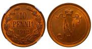 10 пенни 1912 года
