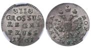 2 grosze 1761 year