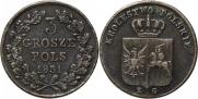 3 grosze 1831 year