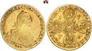 10 roubles 1776 year