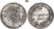 2 markkaa 1870 year