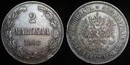 2 markkaa 1908 year