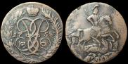 2 kopecks 1758 year