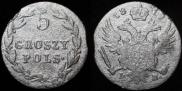 5 groszy 1819 year