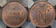 1 penni 1900 year