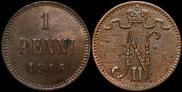 1 penni 1916 year