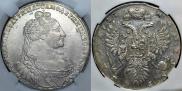 1 rouble 1737 year