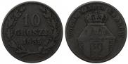 10 groszy 1835 year