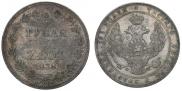 3/4 roubles - 5 złotych 1838 year