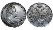 1 rouble 1733 year