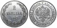 2 markkaa 1907 year