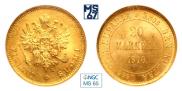 20 markkaa 1910 year