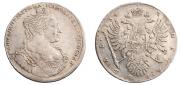 1 rouble 1734 year