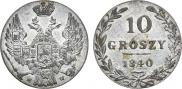 10 groszy 1840 year