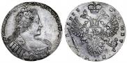 1 rouble 1733 year