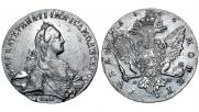 1 rouble 1766 year