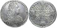 1 рубль 1728 года