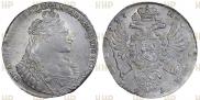 1 rouble 1737 year