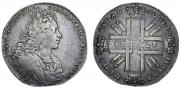 1 rouble 1727 year