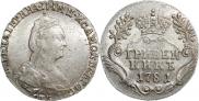 Гривенник 1781 года
