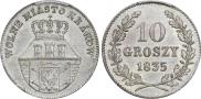 10 groszy 1835 year
