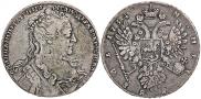 1 rouble 1734 year