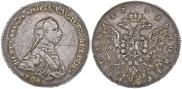 1 рубль 1762 года