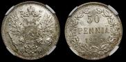 50 pennia 1916 year