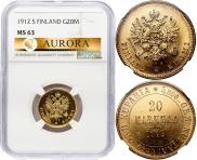 20 markkaa 1912 year