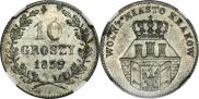 10 groszy 1835 year