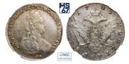 1 рубль 1782 года