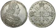 1 рубль 1728 года