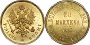 20 markkaa 1910 year