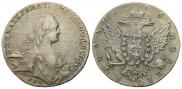 1 rouble 1766 year