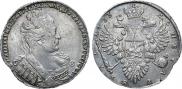 1 rouble 1733 year