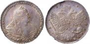 1 рубль 1738 года