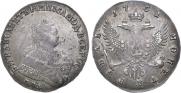 1 рубль 1751 года