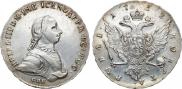 1 рубль 1762 года