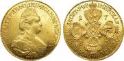 10 roubles 1783 year
