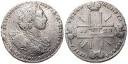 1 рубль 1723 года