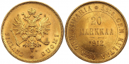 20 markkaa 1912 year