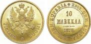 10 markkaa 1878 year