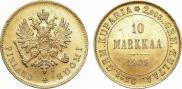 10 markkaa 1905 year