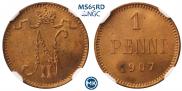 1 penni 1907 year