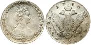 1 rouble 1780 year