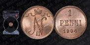 1 penni 1904 year