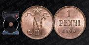 1 penni 1906 year