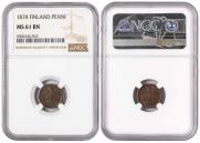 1 penni 1874 year