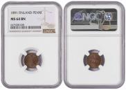 1 penni 1891 year